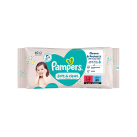 ПРОДУКТЫ ДЛЯ ДЕТЕЙ Памперс Памперс влажные салфетки soft & clean 60шт